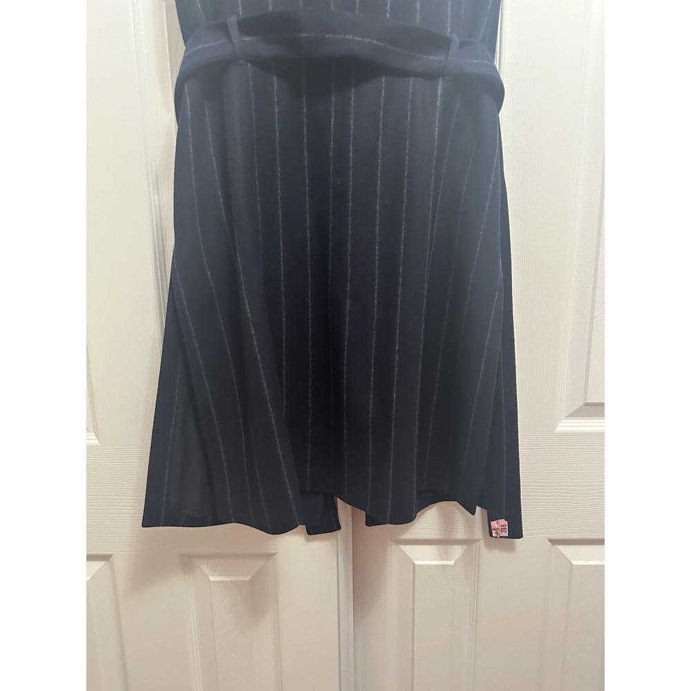 Mm Lafleur Namesake Vest Blue And White Stripped Women's Small - Picture 12 of 16
